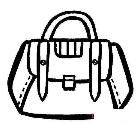 手提包怎么畫(huà)簡(jiǎn)潔好看 手提包簡(jiǎn)筆畫(huà)圖片