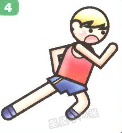 短跑運(yùn)動員簡筆畫