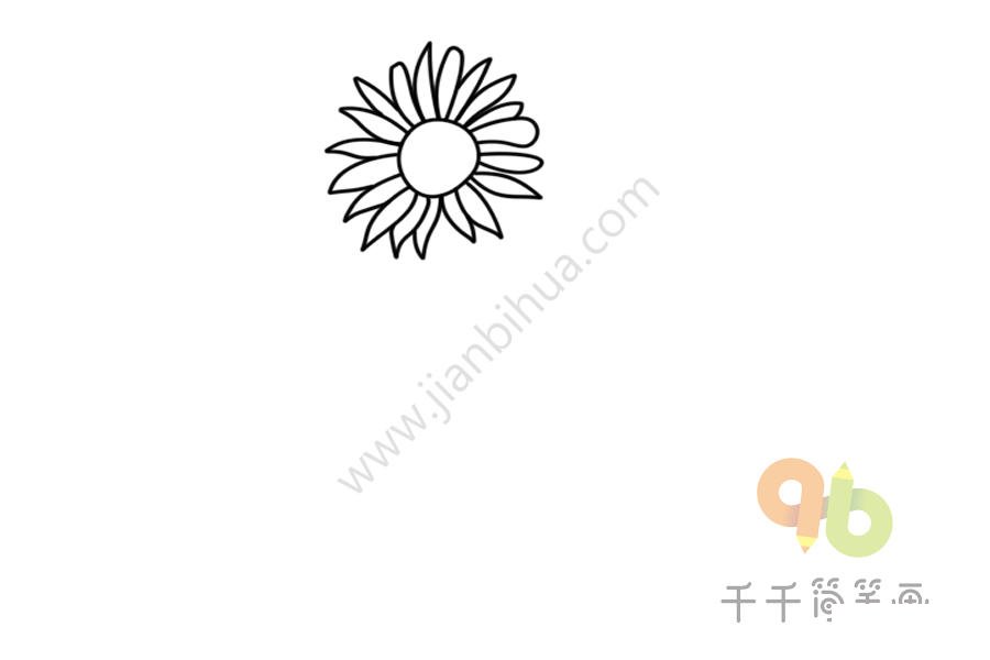 藍色法利敏簡筆畫