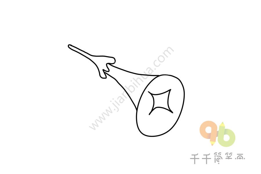 藍色牽?；ê喒P畫