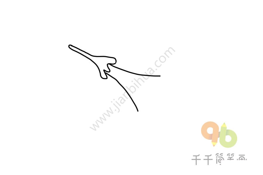 藍色牽?；ê喒P畫