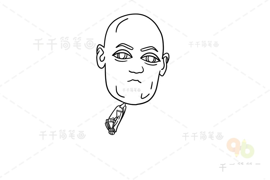 漫威人物簡筆畫