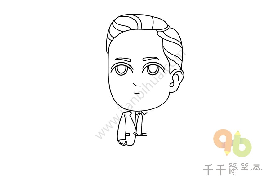 羅斯探員手臂與身體