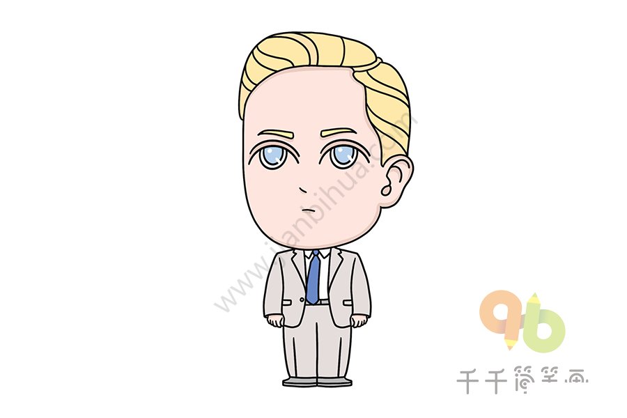 羅斯探員簡筆畫
