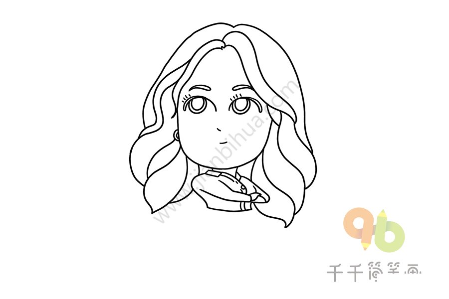 第三步：畫出上半身