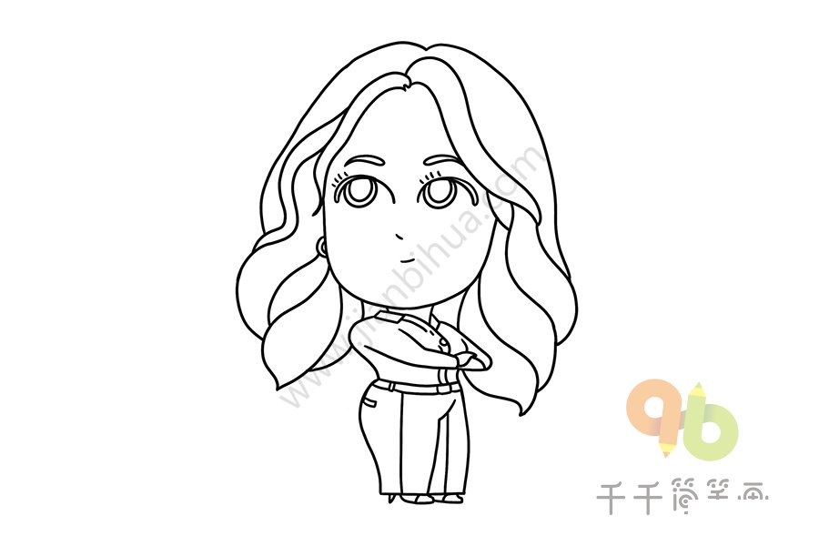 第四步：畫出下半身