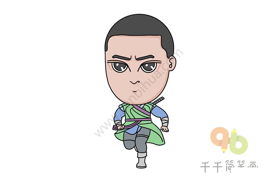 洛基簡筆畫參考圖