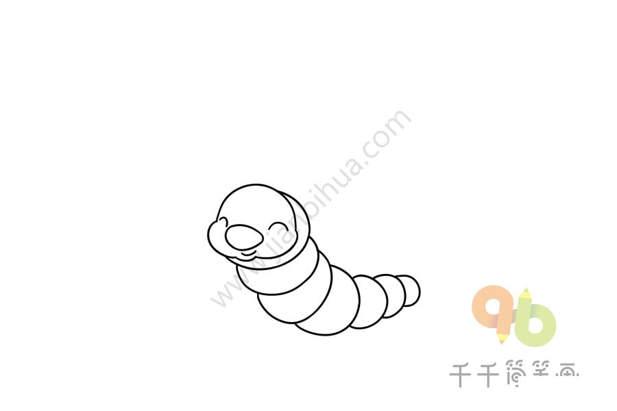 蟲草后半身繪制