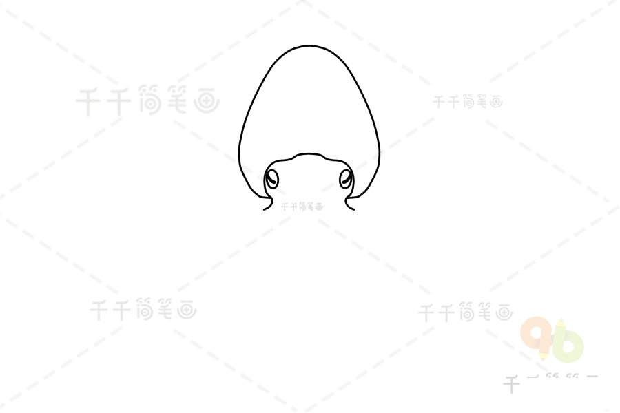 真蛸“帽子”繪制