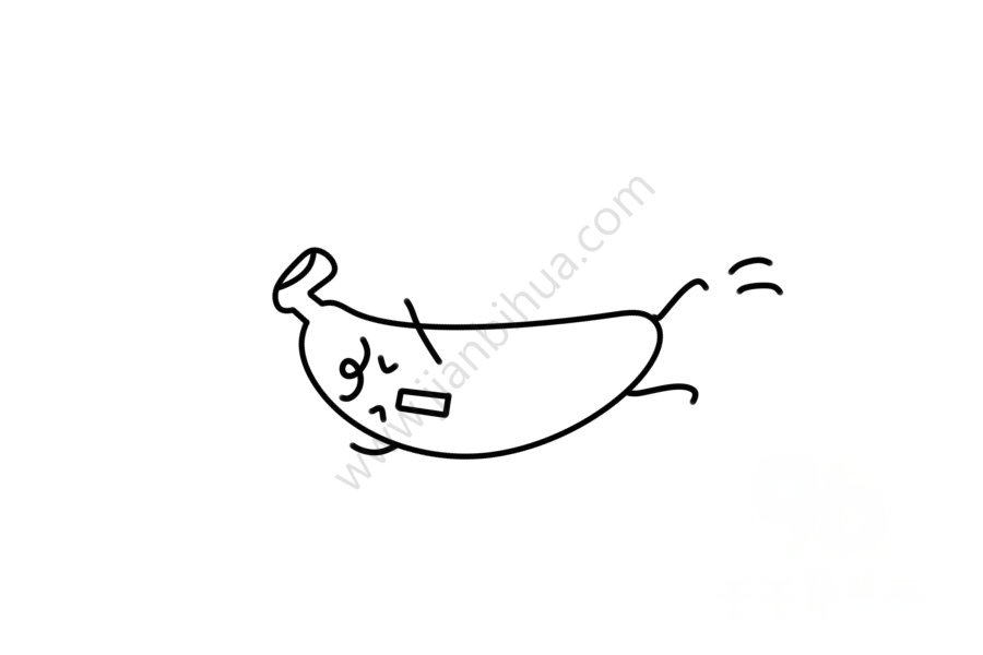 香蕉簡筆畫