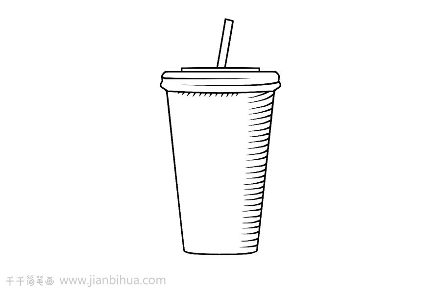 飲品簡(jiǎn)筆畫(huà)