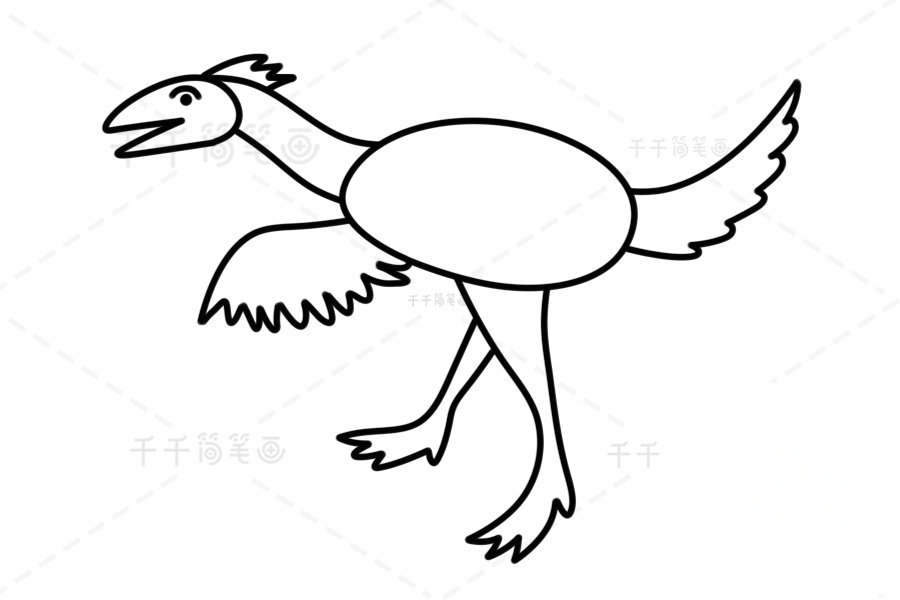 尾羽龍四肢