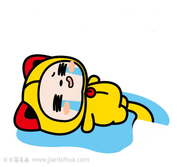生氣表情簡筆畫