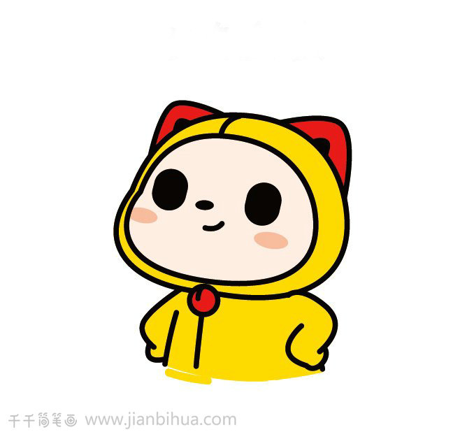 心碎表情簡筆畫