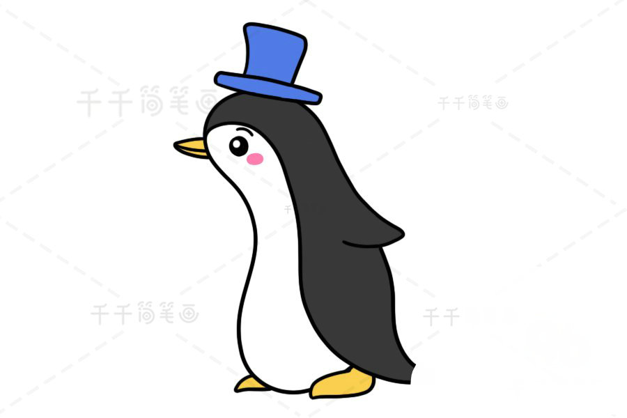 企鵝簡筆畫教程1