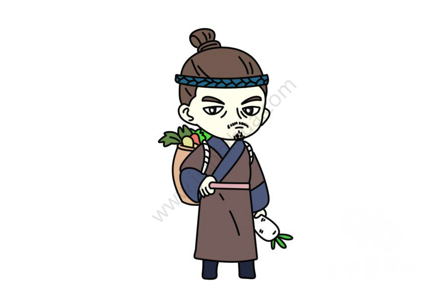 瑯琊榜童路簡(jiǎn)筆畫圖片