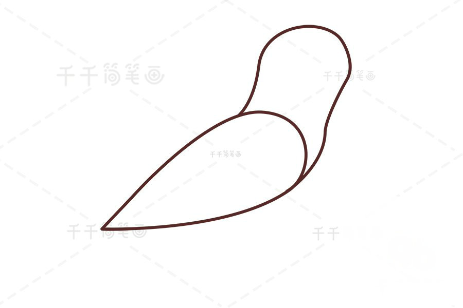 山鴉簡筆畫第一步
