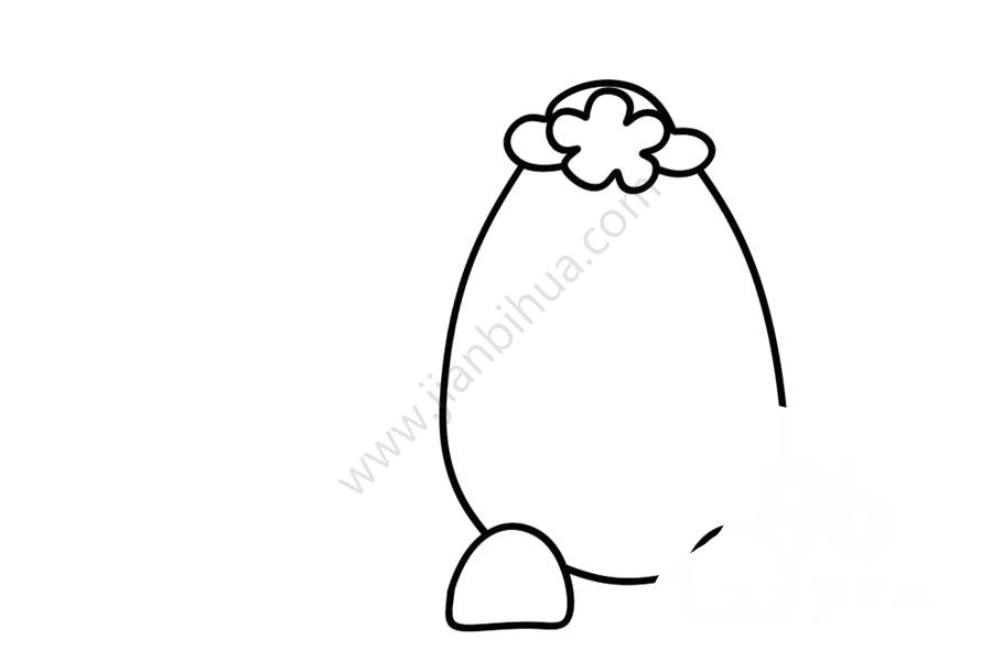 玩具總動(dòng)員 蛋頭太太簡(jiǎn)筆畫(huà)