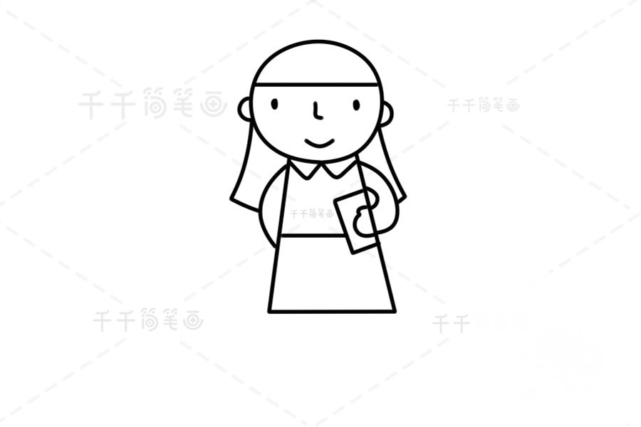 秘書簡筆畫大全