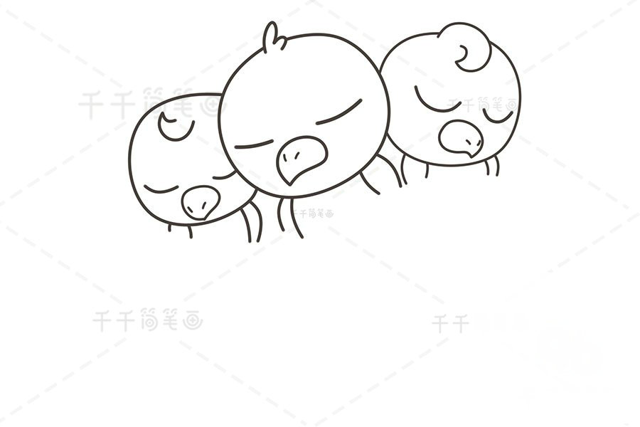 小鳥簡(jiǎn)筆畫