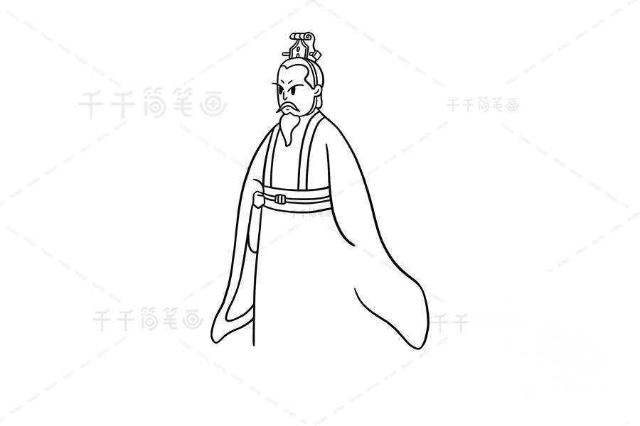 李斯簡筆畫圖片大全