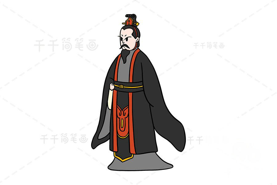 李斯簡筆畫