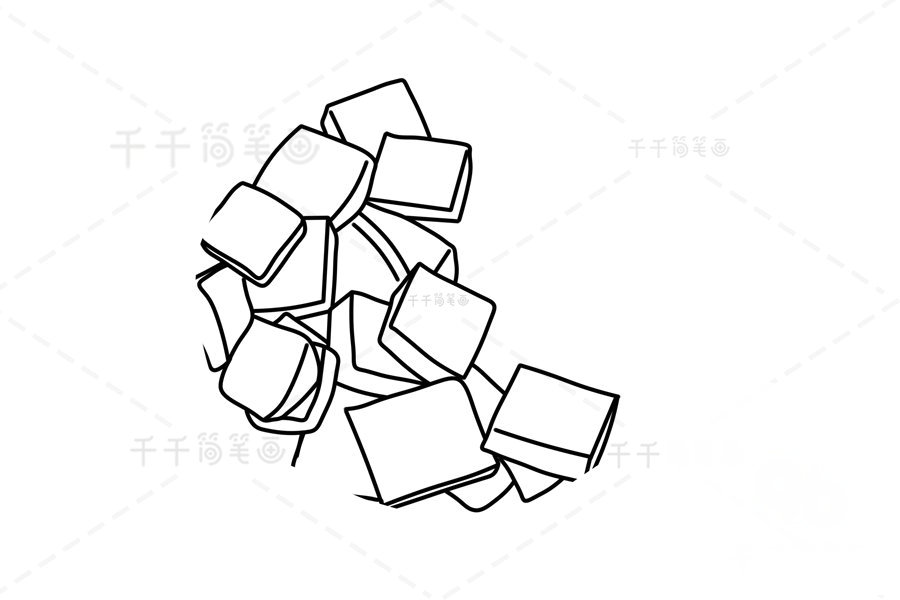 畫豆腐