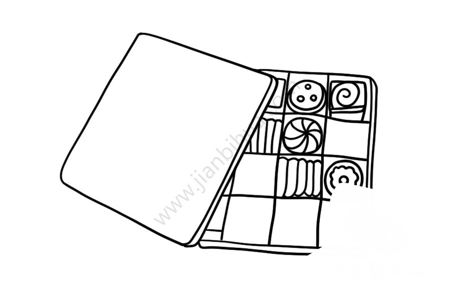 餅干簡(jiǎn)筆畫(huà)怎么畫(huà)