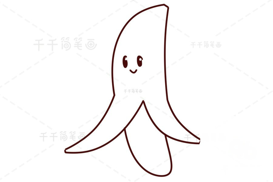 如何畫香蕉簡筆畫