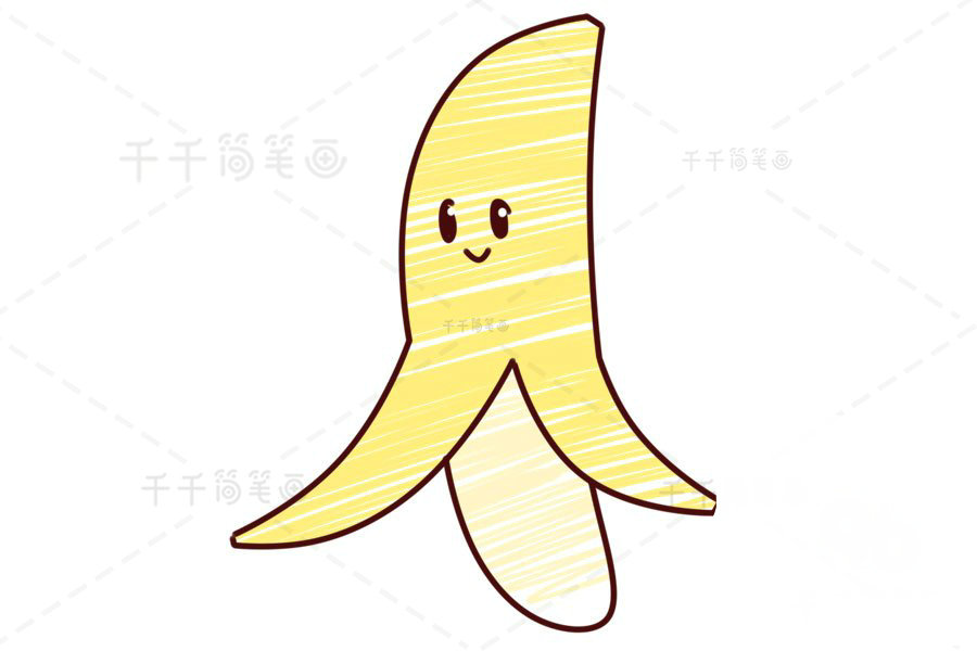 香蕉簡筆畫