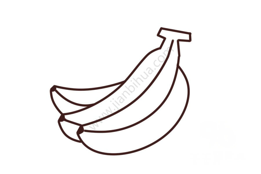 香蕉簡筆畫細(xì)節(jié)