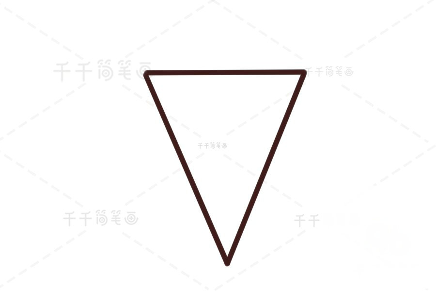老鼠頭像簡筆畫示例