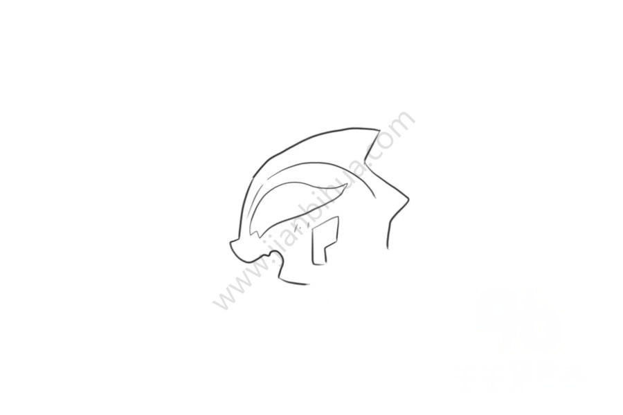 貝利亞奧特曼兒童卡通簡(jiǎn)筆畫(huà)