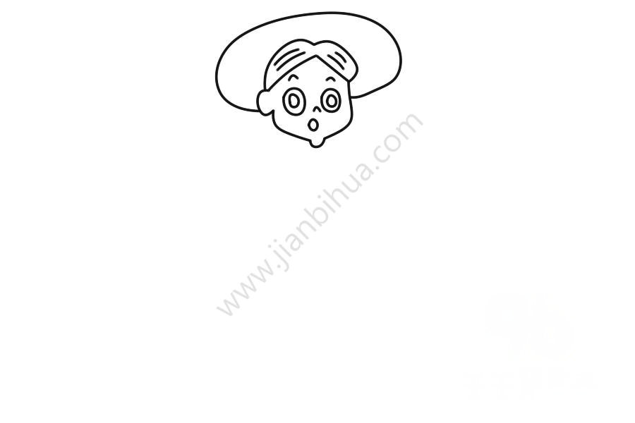 玩具總動(dòng)員 奔跑的翠絲簡(jiǎn)筆畫圖片