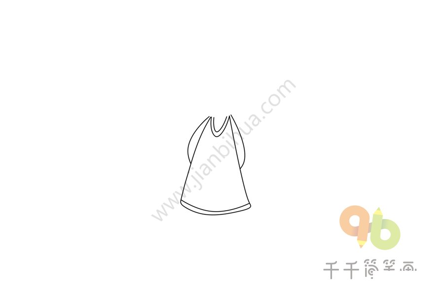 女孩簡(jiǎn)筆畫