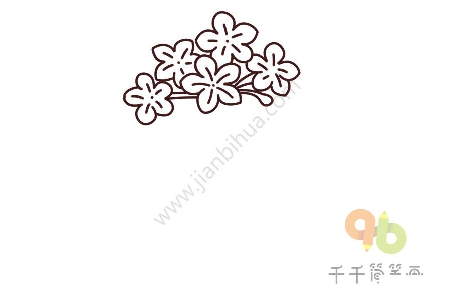 藍(lán)雪花簡(jiǎn)筆畫添加細(xì)節(jié)