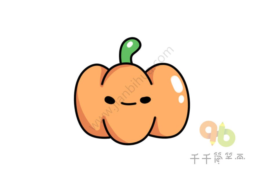 菜椒簡筆畫