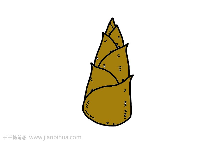 筍簡筆畫大全