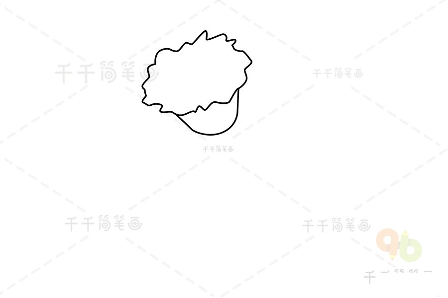 黃水仙簡(jiǎn)筆畫步驟2