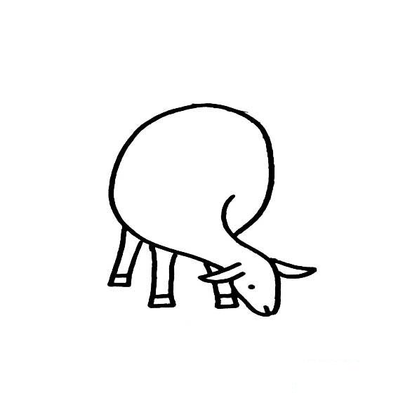 小羊的簡(jiǎn)單畫法