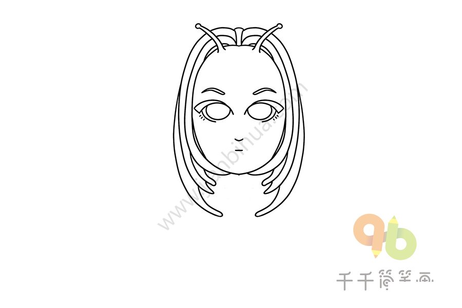第二步：畫出五官