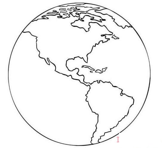 怎么畫(huà)地球簡(jiǎn)筆畫(huà)教程簡(jiǎn)單好看