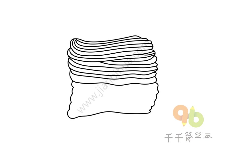 米粉簡筆畫教程圖