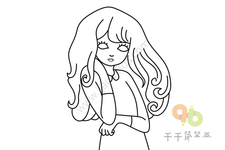 長發(fā)女孩發(fā)型示例