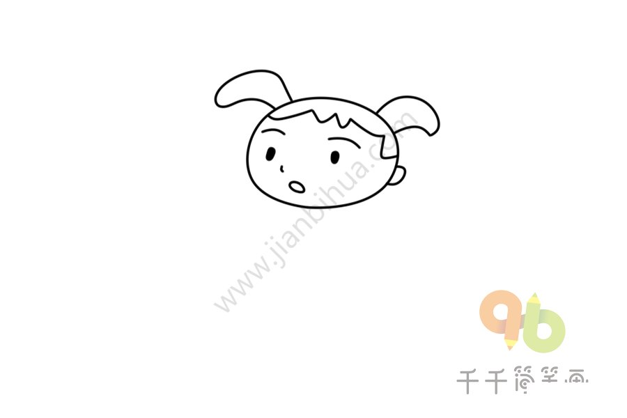嬰兒簡(jiǎn)筆畫(huà)細(xì)化五官
