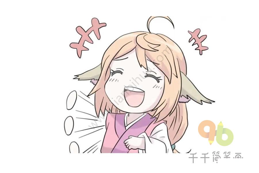 狐妖小紅娘之涂山蘇蘇簡(jiǎn)筆畫