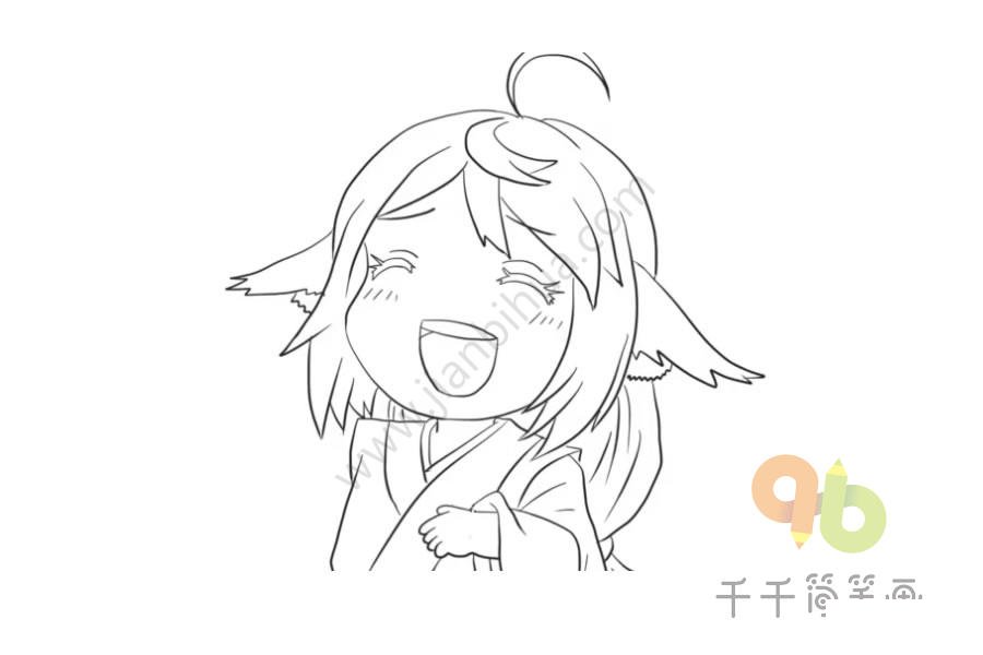 狐妖小紅娘之涂山蘇蘇簡(jiǎn)筆畫