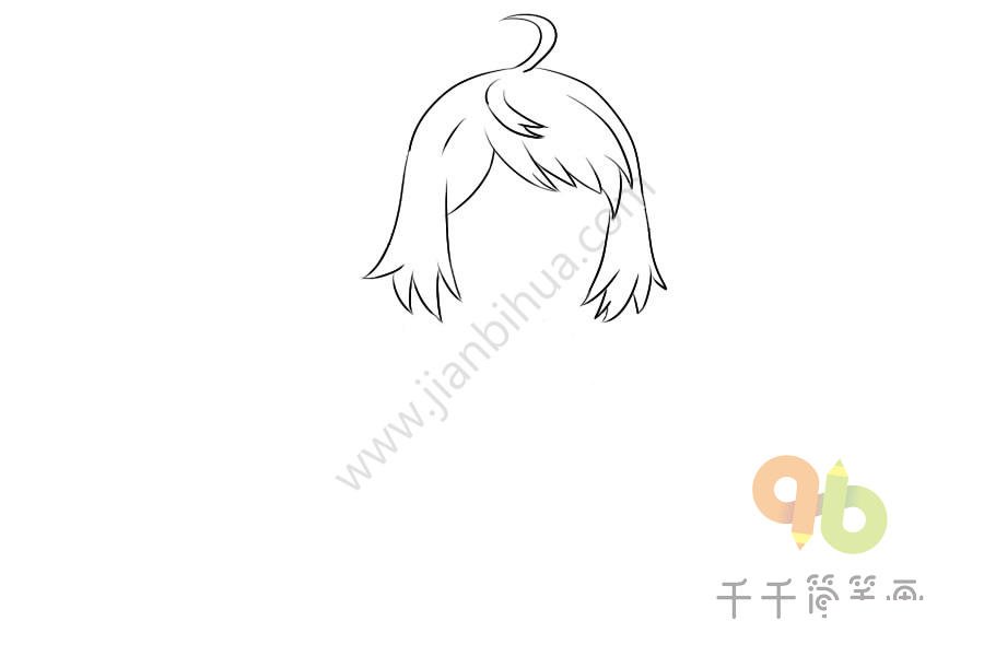狐妖小紅娘涂山蘇蘇側(cè)臉簡(jiǎn)筆畫