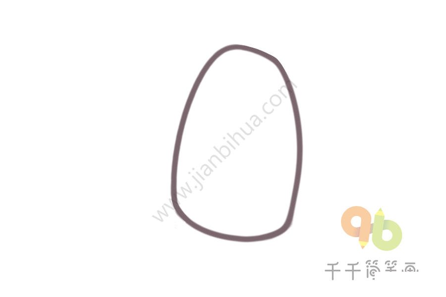 獨(dú)眼小怪獸簡(jiǎn)筆畫步驟圖2