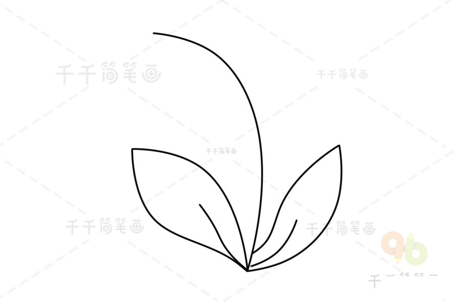 畫出葉子
